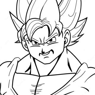 Super Saiyan Goku Pagine Da Colorare