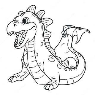 Pagina Da Colorare Di Mostro Marino Gigante 98039 36970