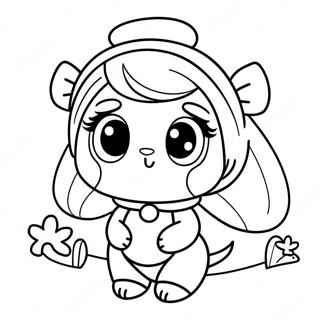 Pagina Da Colorare Personaggio Mira Carino 99420 38232