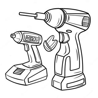 Pagina Da Colorare Degli Strumenti Elettrici Lucenti 99601 38373