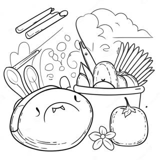 Pagina Da Colorare Degli Strumenti Da Giardinaggio Carini 99602 38377